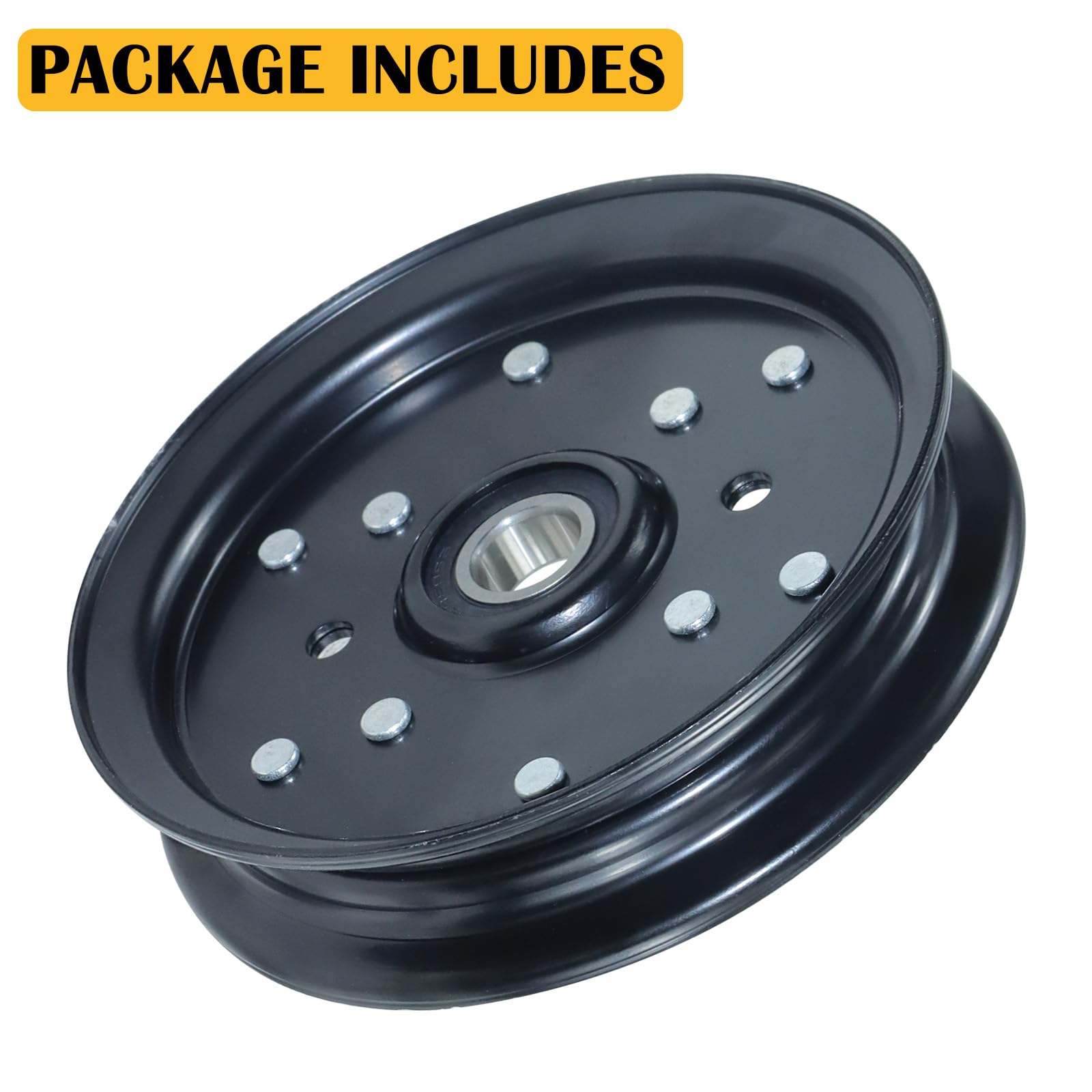 Amazon.com : BOSFLAG 1-613098 Idler Pulley Replaces Hustler Idler